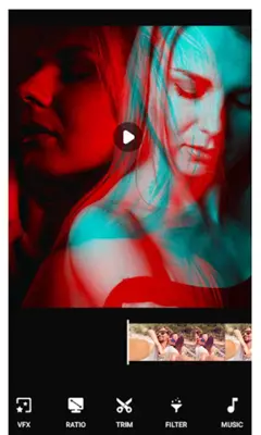 Glitch Video editor android App screenshot 2