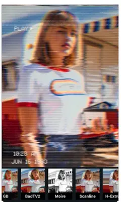 Glitch Video editor android App screenshot 5